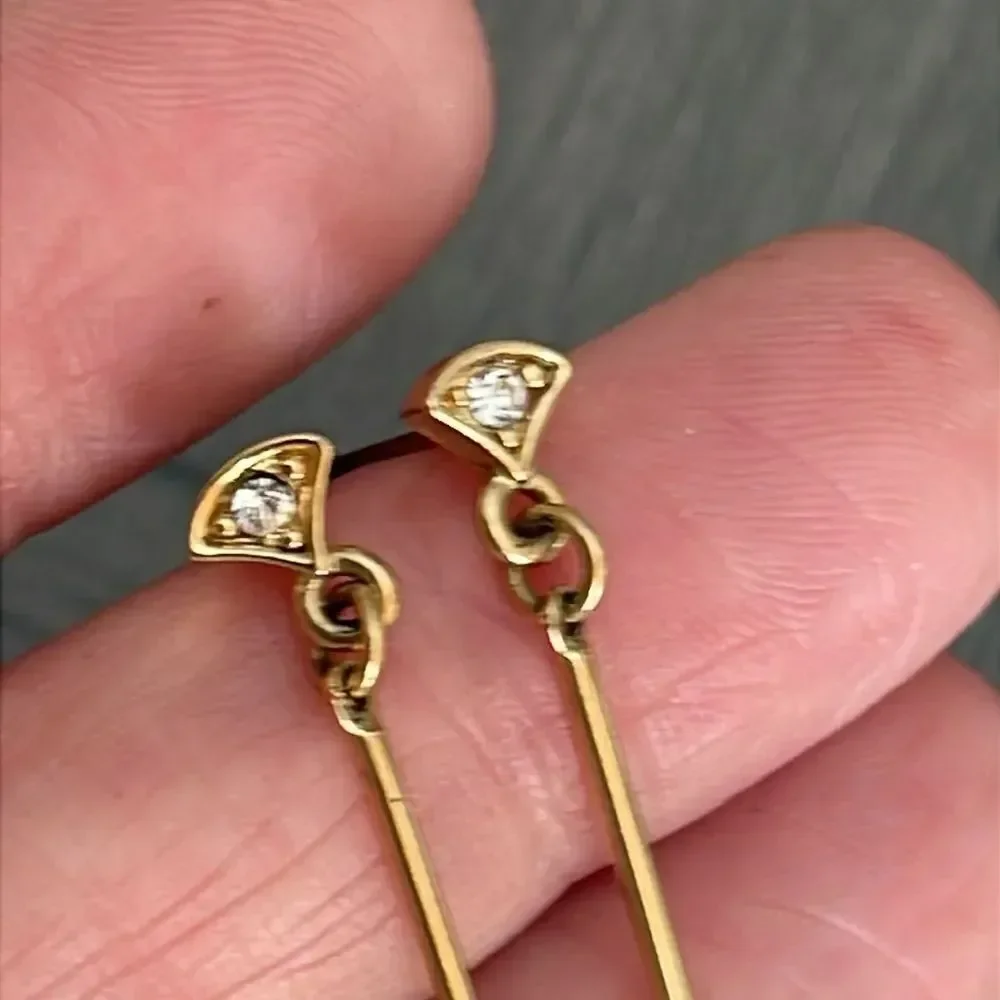 Vintage pair gold